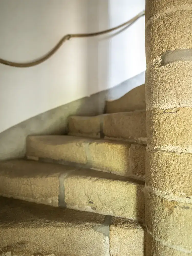 Escalier du Manoir de Tréouret