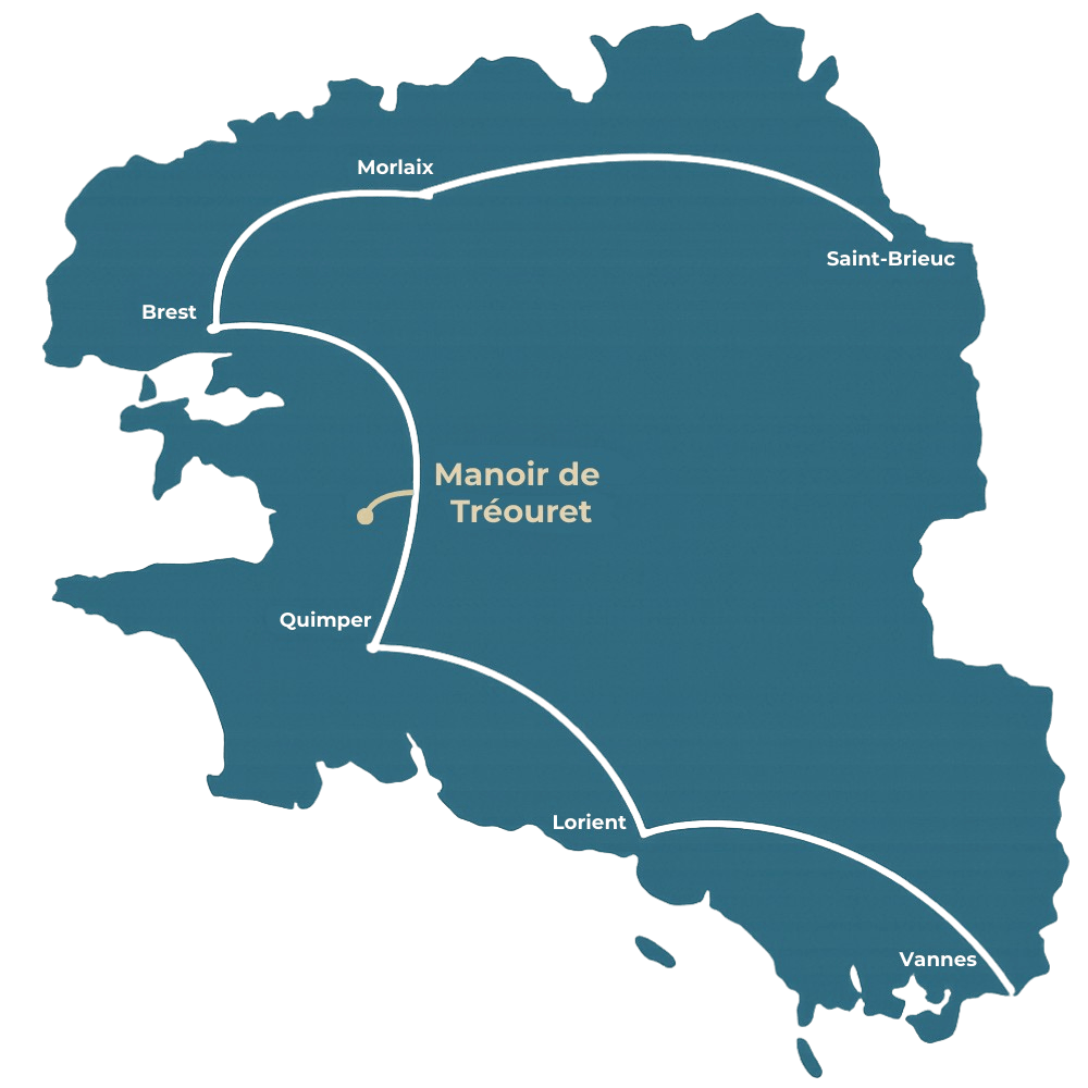 Map du Finistère
